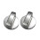 2Pcs Metal Universal Gas Stove Control Knobs Adaptors Oven  Cooking Surface Control Locks Gas Stove Oven Knobs 1