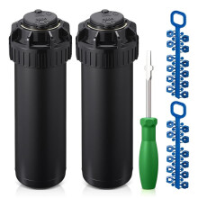 5000 Series Gear Drive Sprinkler Heads with Screwdriver, 3/4 Inch -, 25-50ft Spray, 25 to 360 Coverage
