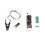 CH341B Programmer USB EEPROM Flash BIOS Programmer Kit with SOP8 Test Clip Cable, 1.8V Adapter for NOR NAND Programming 1