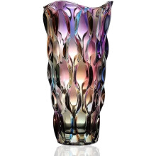 Glass Vase-Perfect As A Dining Table Centerpiece or Home Decor, This Long-Lasting Vase is Ideal for Freshing Flowers