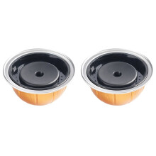 Compatibel met voor Nestlé Vertuoline Next Romige Koffiecapsules en Herbruikbare Filters 2 Stuks A