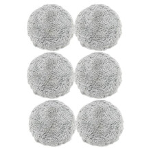 6Pcs Microfiber Mop Cloths Compatible with Hobot 168 188 Window Cleaning Robot Wet Washable Pads Parts