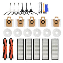 Vervangonderdelen voor X20 Max X20 Pro Robotstofzuiger Roller Zijborstel HEPA-Filter Mopdoek Stofzak