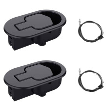2 Sets Recliner Replacement Parts - Recliner Handle, Release Pull Cable Fits Most Recliner Sofas