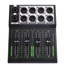 Passieve Monitor Volume Controller XLR Ingang Uitgang Passieve Stereo Controller Geen Verlies Volume Aanpassingscontroller