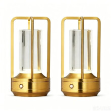 2pcs Cordless Table Lamps, Battery-Powered Table Lamps, Suitable for Bedrooms, Patios, Bars, and Outdoor Camping.
