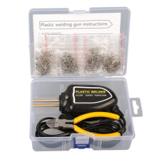100W Plastic Hot Stapler Kit, Fast Heating Plastic Welding Repair Tool for Car Bumper Crack Repair EU Plug