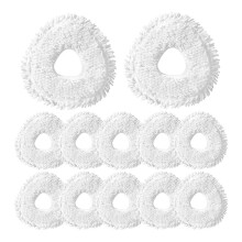 12-Pack Replacement Mop Pads for Freo, Freo Pro, Freo X Ultra, Z Ultra, Freo Z10 & X10 Pro Robot Vacuum & Mop