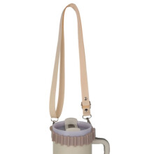 Water Bottle Handle Strap Water Bottle Sling Universal Bottle Lanyard Adjustable Shoulder Strap Water Bottle Holder E