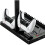 Stand for PS5pro/PS5slim/PS5 Cooling Fan Accessories Controller Charging Dock, and Headset/Disc Storage Rack Black 6