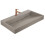 Νιπτήρας Από Κογχυλιάτη Rea Goya 100cm Taupe 1