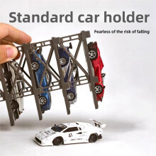 Module Car Model Moduleized 3D Garage Model Storage Small Proportion 1/64 Display Box Car Model Toy Collectible