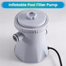 Pompa di Filtraggio Elettrica per Filtri A Cartuccia da Piscina da 330 Galloni, Kit di Pompa per Piscina Gonfiabile con Spina EU