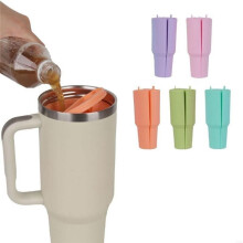 2i1 Kopp Dryck Divider för Cup 40oz Isolerad Mugghållare Divider för Kök Camping och Resa A