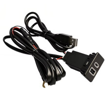 Szybkie Ładowanie Samochodowe USB QC3.0, Port Ładowania PD TYPE-C, Adapter i Gniazdo Audio do Nissana D22 Paladin Y60 13-15