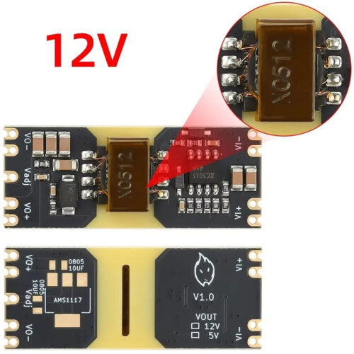 XC5015 - 9-42 V To12 V Dual-Output Step-Down Module, Isolated Low-Ripple Wide-Voltage Power Supply Module 1