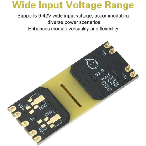 XC5015 - 9-42 V To12 V Dual-Output Step-Down Module, Isolated Low-Ripple Wide-Voltage Power Supply Module 2