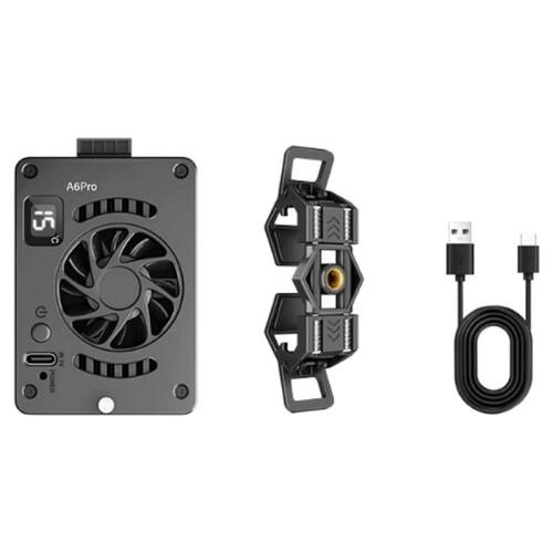 SP-A6Pro Camera Cooling Fan 4K Recording Smartphone DSLR AI Silent Temperature Control Cool System for