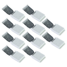 Conjunto de 10 Pesos de Garra para Tricô, Peso Universal para Pendurar em Máquinas de Tricô, Acessório para Tricô Caseiro.