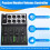Passive Monitor Volume Controller XLR Input Output Passive Stereo Controller No Loss Volume Adjustment Controller 2