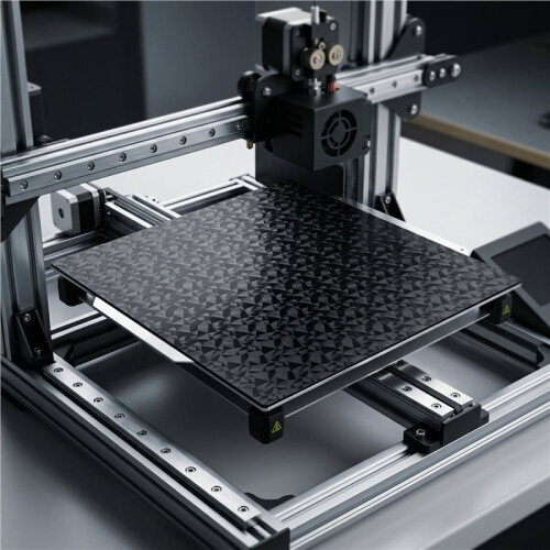 Double Sided Build Plate PEO Flake Debris Sheet Flexible Platform for Flashforge Creator 5/5 Pro W/4pcs Silicone Cover 1