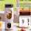 Large Capacity Portable Juice Maker Leak Proof Handheld  Rechargeable Digital Display Juicing Cup C 4