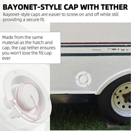 D'Entrée D'Eau de Remplissage par Gravité pour Camping-Car 1