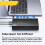 3.5-Inch  HDD SSD Enclosure Dock USB 3.0 5Gbps External Case Tool-Free External Case EU Plug 4