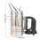 Electric Beehive Smoker 5V Stainless Steel with Heat Shield Handle Beekeeping Tool 6