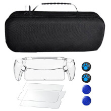 Accessoirekit voor Portal: Draagtas, Beschermhoes, Schermbeschermer en Thumbstick-Dopjes.