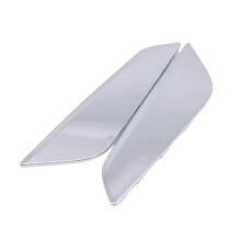 Front Side Vent Trim 51747439013, 51747439014 for 5 Series G30 530e 530i 540d 540i M550i Bright Silver