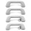 Conjunto de 4 Alças Internas para Teto, Compatíveis com para  4Runner, , RAV4, Prius e Highlander. Substitui As Peças 74610-52030 e 7