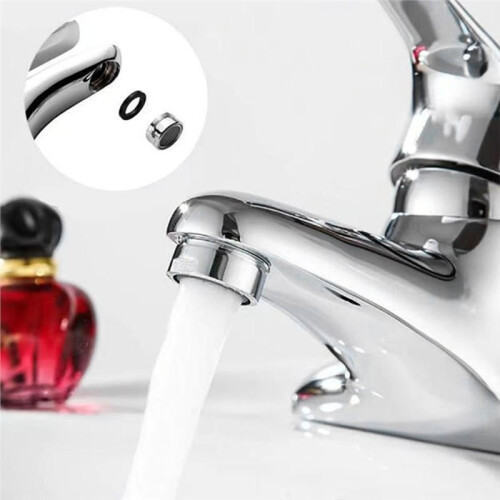 Water Saving Faucet Tap Aerator with Replaceable Filter Mixed Nozzle 24mm Thread - Bathroom Faucet Bubbler Replacement 2