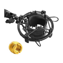 AT2020 Shock Mount, Microfoonschokdemper Die Ruis Vermindert voor AT2020 AT2035 ATR2500 Condensatormicrofoons