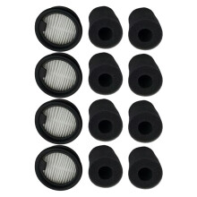 Filtro HEPA, Depósito de Polvo, Esponja Filtrante para Aspiradora de Coche para Mijia MJXCQLX01QW, Piezas de Repuesto para Filtro