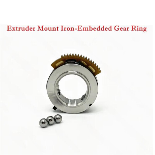 Extruder Mount Iron-Embedded Gear  for Flashforge Creator 5 for Creator 5 Pro 3D Printer Parts