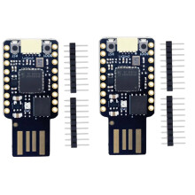 2 Módulos de Placa de Desarrollo RP2350 USB para Raspberry Pi Dual Core, 4 MB de Memoria Flash, Módulos de Herramientas USB JST1.0 de 4 Pines