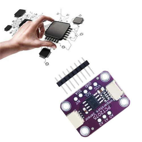 Módulo Sensor Temperatura PCT2075 para Conector para Qwiic para Stemma Qt 2