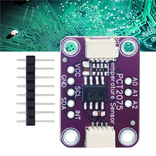 Módulo Sensor Temperatura PCT2075 para Conector para Qwiic para Stemma Qt 2