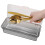 6 Pack Flatware Trays with Lid and Drainer, Plastic Utensil Holder for Kitchen Counter, Silverware Storage Box 3