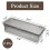 6 Pack Flatware Trays with Lid and Drainer, Plastic Utensil Holder for Kitchen Counter, Silverware Storage Box 7