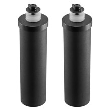 2Pcs Water Filters Replacement Activated Carbon Purification Elements, Gravity Filter System Compatible with Most Brands
