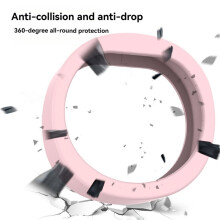 8Pcs Protective Cover for RingConn Gen2/2 Air Shockproof Anti Drop Dustproof Silicone Protective Sleeve, Anti-Scratch M