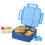 Portable, Leak-Proof, Multi-Compartment Lunch Box-Designed with A Handle, Suitable for Children No Thermal Container 1