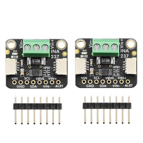 2PCS INA237 85V 10A 16Bit Current/Power Monitoring Module for STEMMA QT/Qwiic Interface Voltage Current Sensor 2