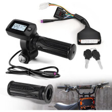 E-Bike Throttle 48V W/M Button for Tutti/Tutto/Tuttio Soleil01 Electric Dirt Bike Soleil01 Only New Version with M