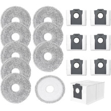 Dammsugarmopp för  X30/X40/X50/L50/L40/L10 Dust Bag Wipes för  L10s Ultra Gen 2/Gen 3/L40s Pro Ultra