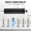 2Pcs Water Filters Replacement Activated Carbon Purification Elements, Gravity Filter System Compatible with Most Brands 2
