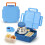 Portable, Leak-Proof, Multi-Compartment Lunch Box-Designed with A Handle, Suitable for Children with Insulated Container 7