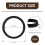 6 Pcs Gasket Replacement for Baratza Encore/ESP/Virtuoso+ Coffee Grinder Silicone Seal  Replacement Accessory 8